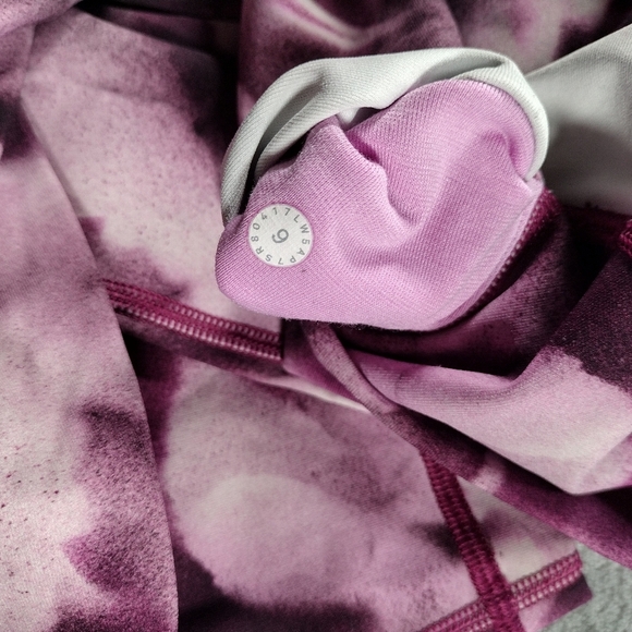 Lululemon Wunder Under Full On HR 28" Womens 6 Blush Blossom Alpine Candy Pink - Picture 6 of 6